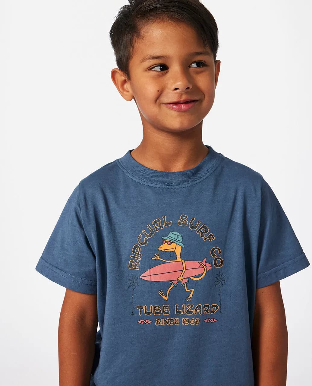 T-Shirt Bimbo Rip Curl Grom Energy Lizard