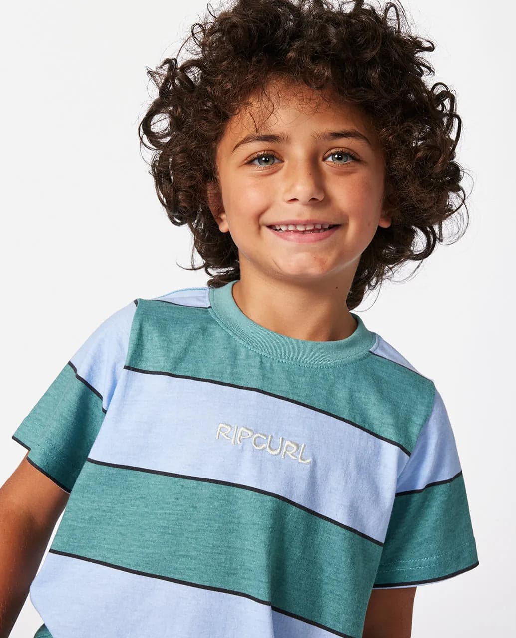 T-Shirt Bimbo Rip Curl Energy Stripe in T-shirt Snotshop - Roma, commercioVirtuoso.it