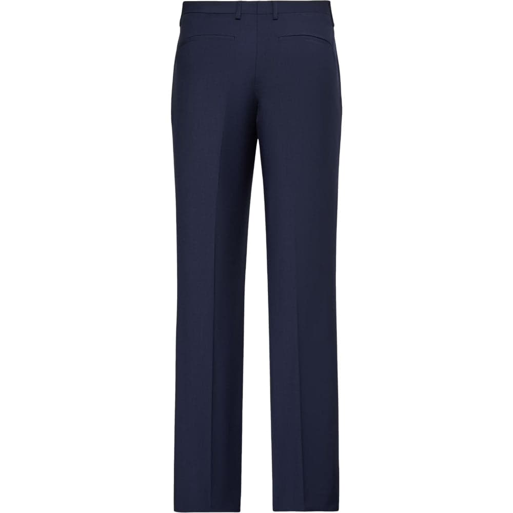 Calvin Klein pantalone blu misto lana slim fit LV14LD904GPPK in Pantaloni Prodotti di Classe - Nocera Superiore, commercioVirtuoso.it