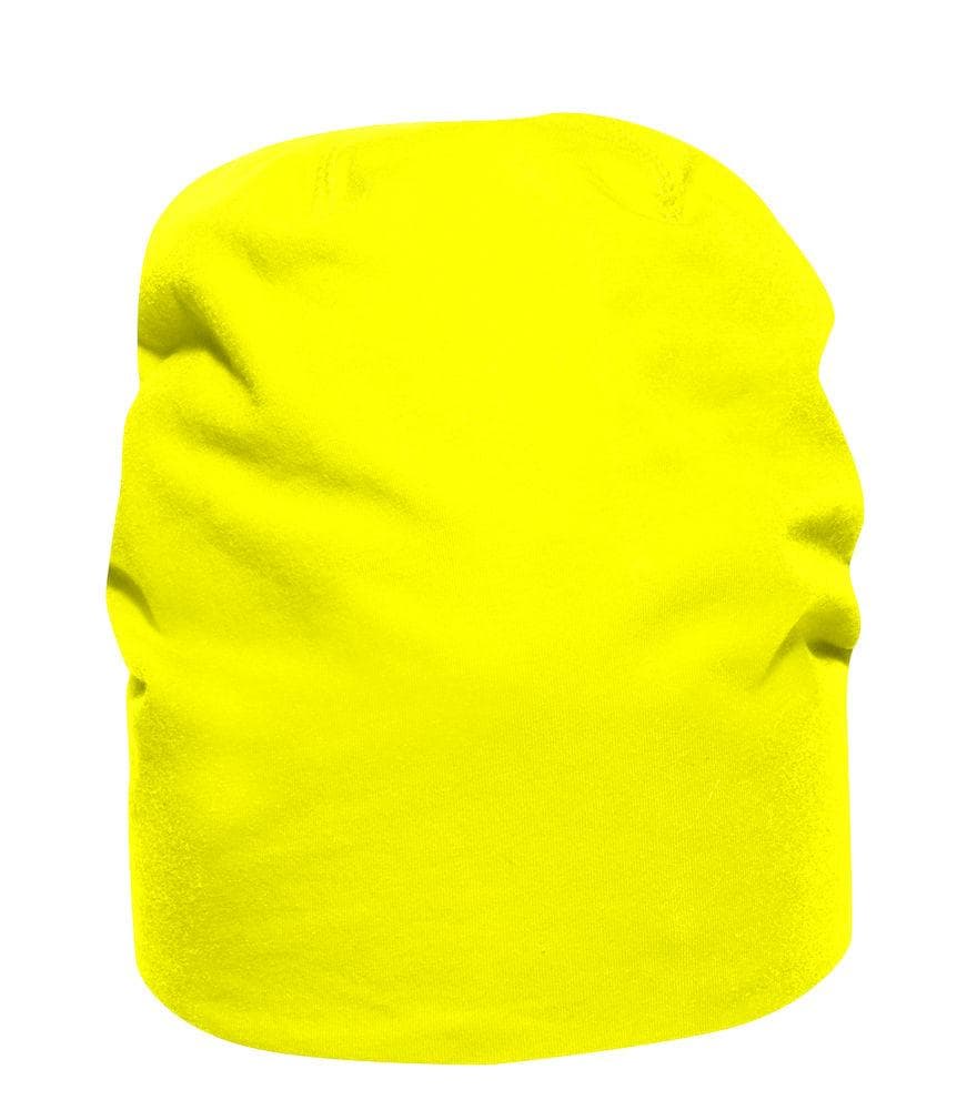 Cuffia Saco Giallo Fluo Alta Visibilità Cappellino Elasticizzato in Cotone in Cappellini Dresswork - Como, commercioVirtuoso.it