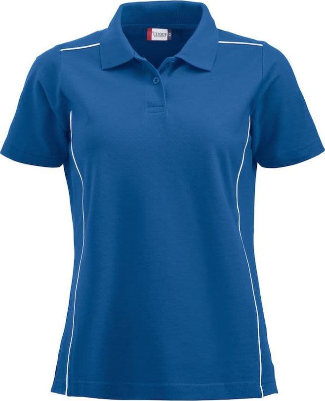 Polo Alpena Royal Azzurro Polo Donna con Profili in Polo Dresswork - Como, commercioVirtuoso.it