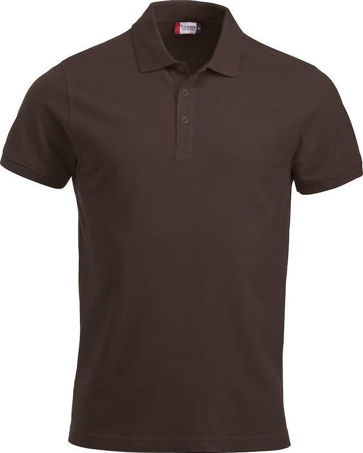 Polo Clique Classic Lincoln Marrone Polo Cotone 200 Grammi Taglie Forti in Polo Dresswork - Como, commercioVirtuoso.it