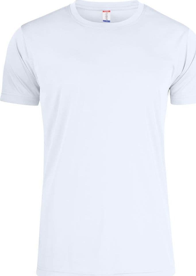 Basic Active-T Bianco T-Shirt Tessuto Tecnico Sportivo Asciugatura Rapida in T-shirt Dresswork - Como, commercioVirtuoso.it