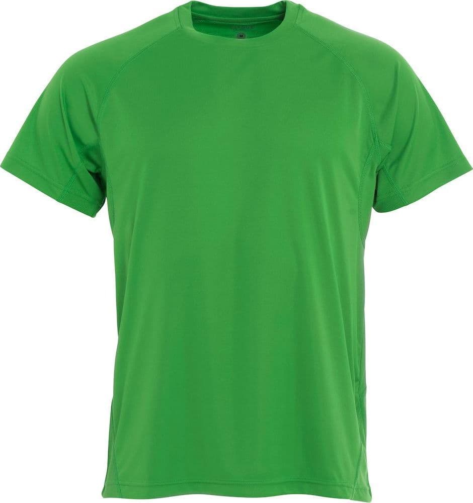T-Shirt Active Verde Acido Maglietta Uomo Tessuto Tecnico Asciugatura Rapida in T-shirt Dresswork - Como, commercioVirtuoso.it