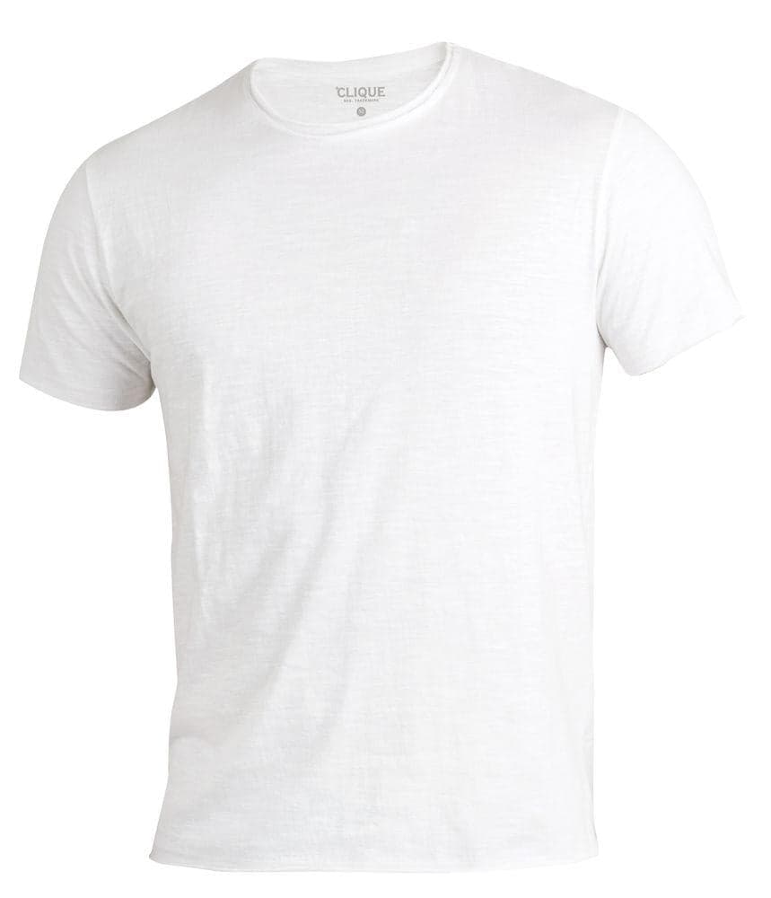 T-Shirt Derby Bianco Perla Maglietta Uomo Cotone Fiammato in T-shirt Dresswork - Como, commercioVirtuoso.it