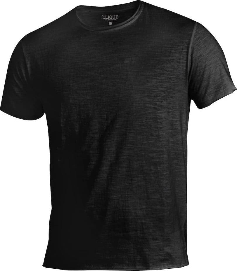T-Shirt Derby Nero Maglietta Uomo Cotone Fiammato in T-shirt Dresswork - Como, commercioVirtuoso.it