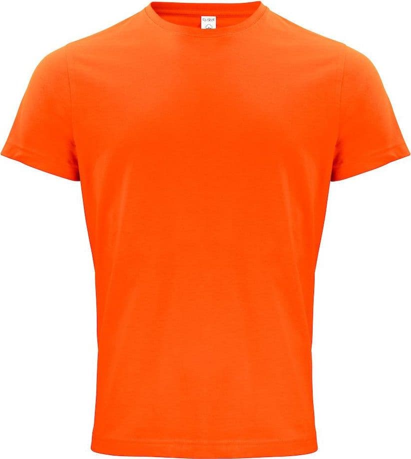 Classic Organic-T Arancio T-Shirt Cotone Biologico Ecosostenibile Taglie Forti in T-shirt Dresswork - Como, commercioVirtuoso.it