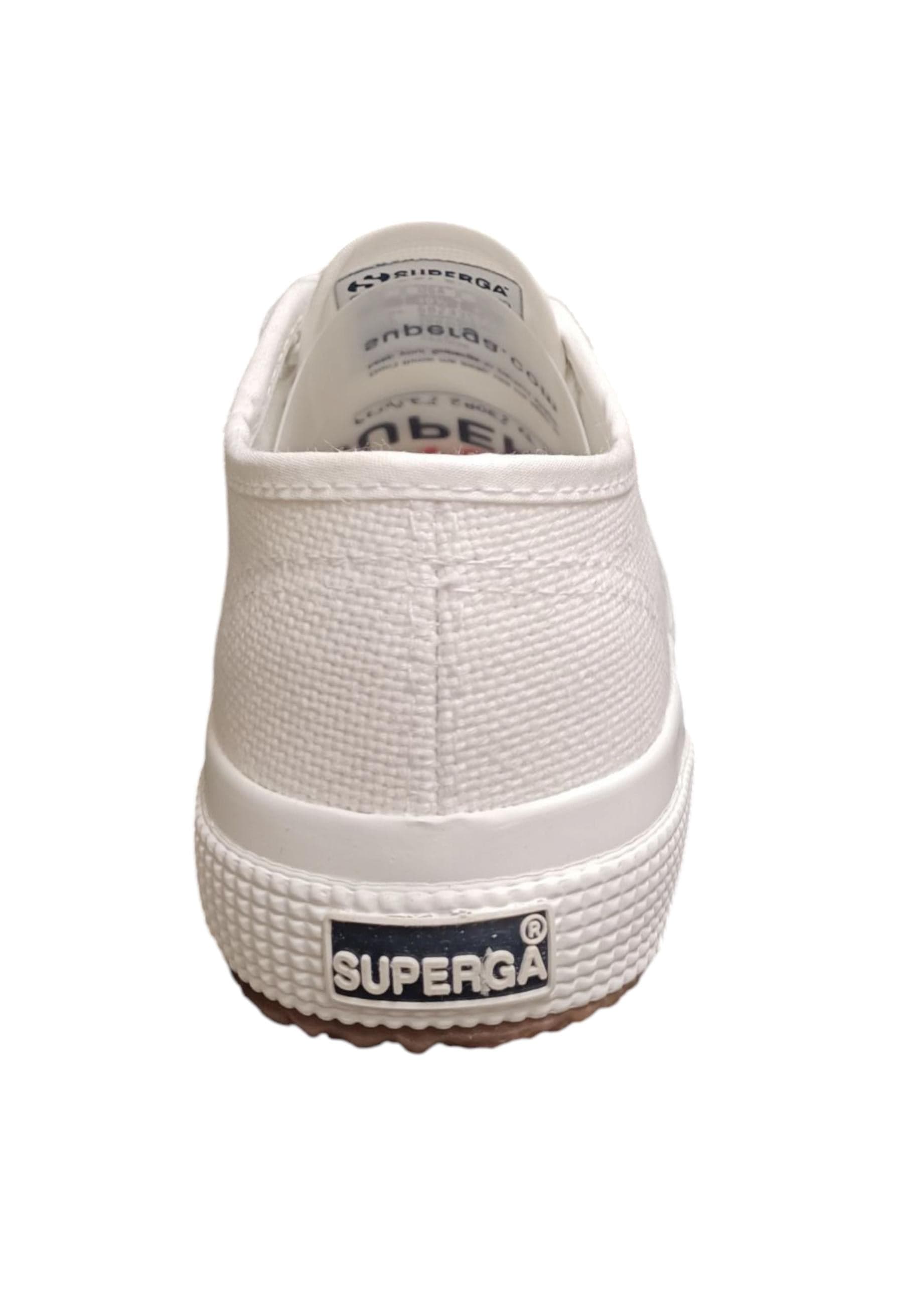 Scarpe snekears Bambini e ragazzi SUPERGA COTU CLASSIC  bianco-bianco laccio in Ballerine Scarpetteria Gica - Trani, commercioVirtuoso.it
