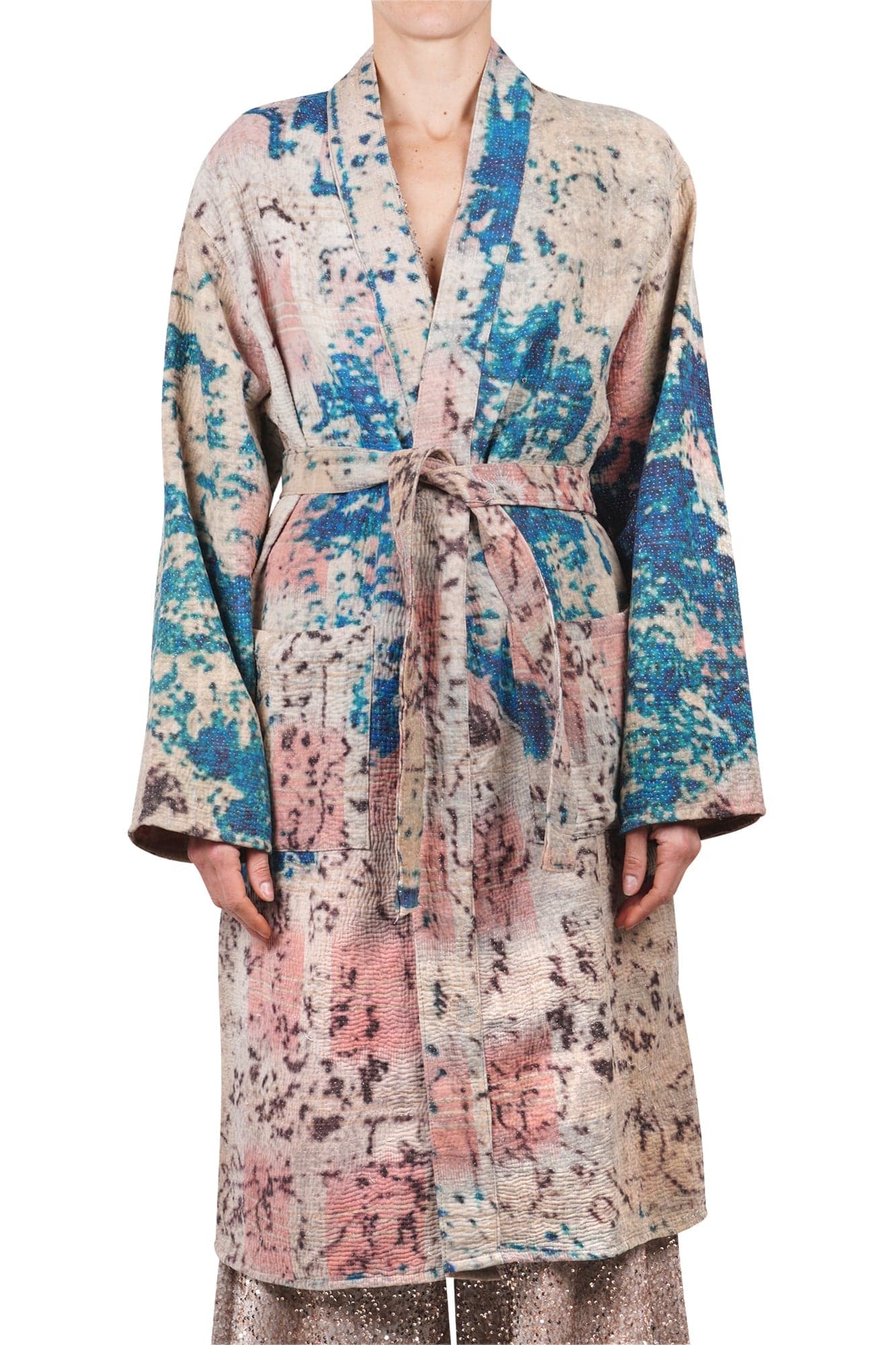 LA FEMME BLANCHE La Femme Blanche - Kimono - 470159 - Fantasia Panna da donna in Accappatoi e vestaglie Drestige - Casamassima, commercioVirtuoso.it