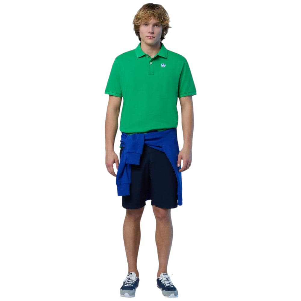 North Sails maglietta polo verde Basic 692451 in Polo Prodotti di Classe - Nocera Superiore, commercioVirtuoso.it
