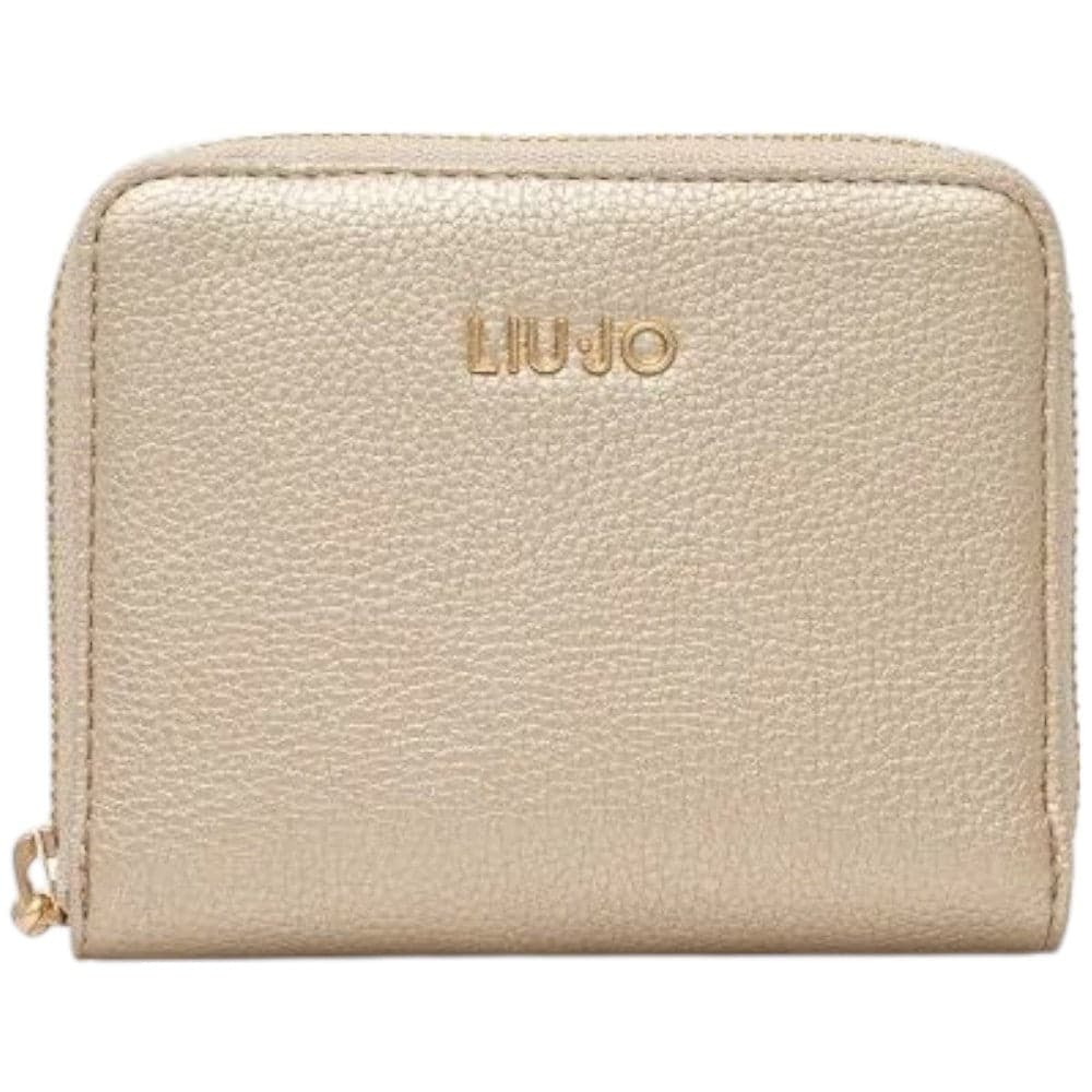 Liu Jo borsa portafoglio zip around oro medio Caliwen AA5156E0058