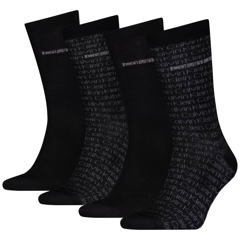 Calvin Klein uomo pack 4 calze nere 701235980001801 in Calze Prodotti di Classe - Nocera Superiore, commercioVirtuoso.it