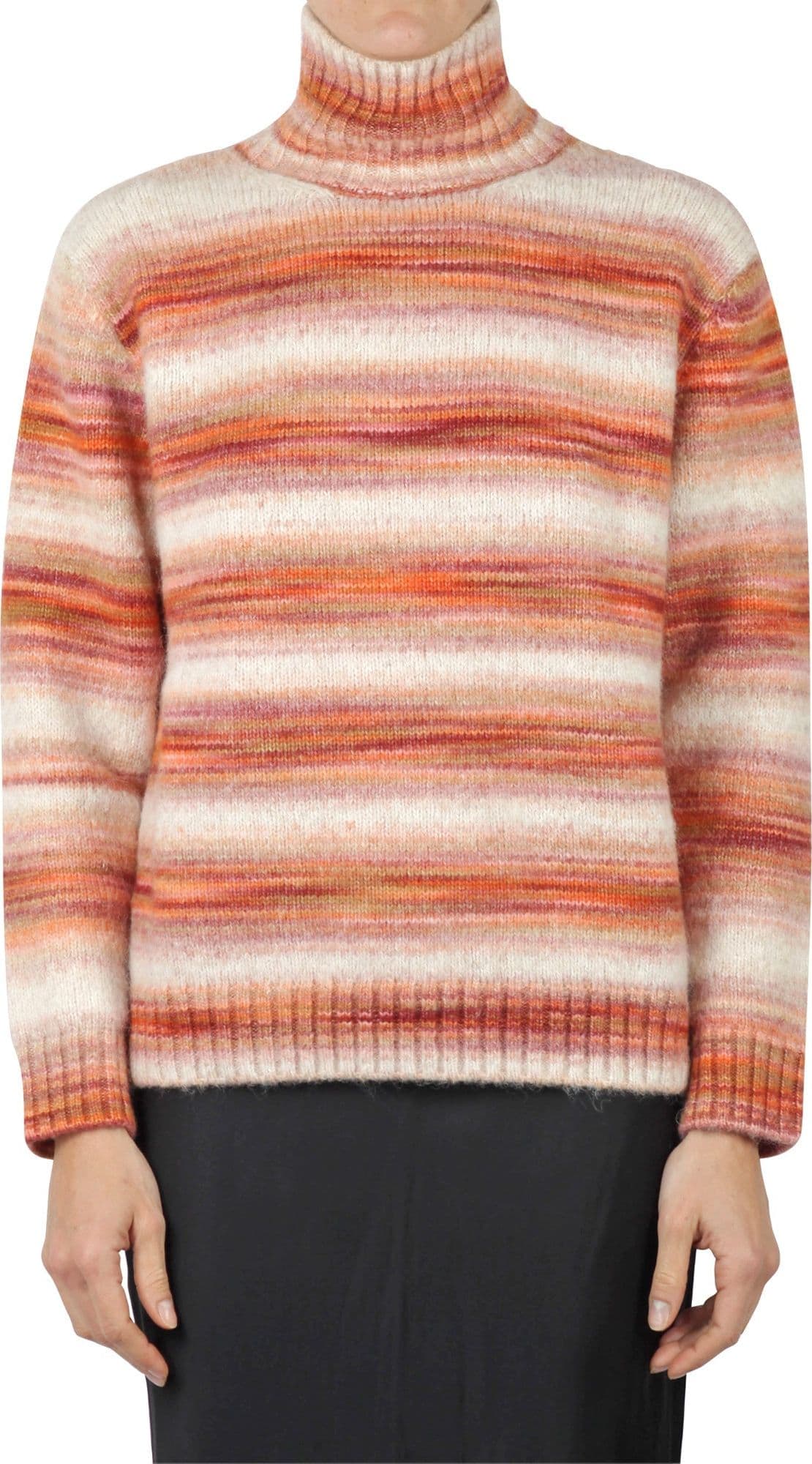 JUCCA Jucca - Maglia - 442080 - Panna/Arancione da donna in Maglioni Drestige - Casamassima, commercioVirtuoso.it