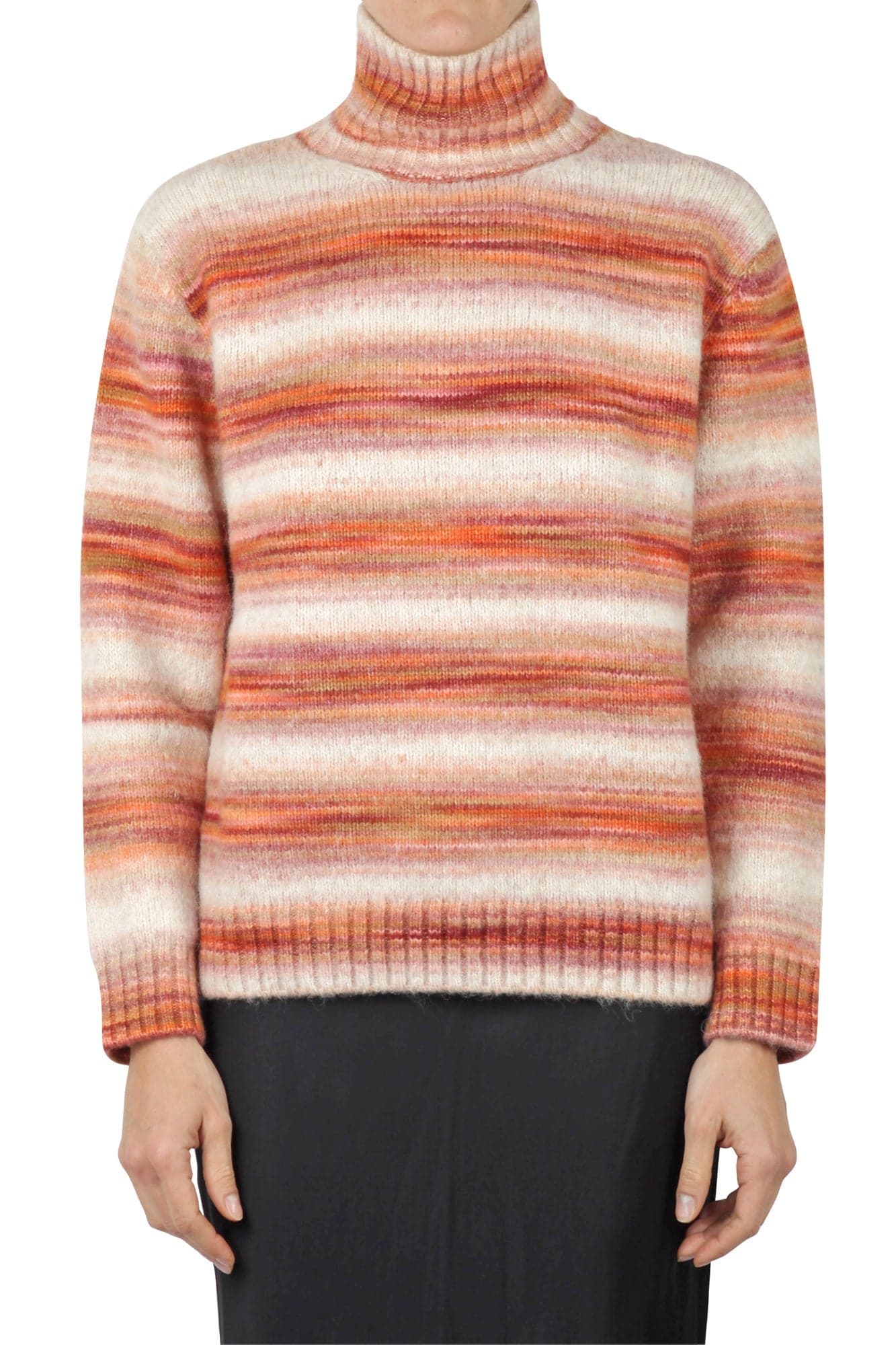 JUCCA Jucca - Maglia - 442080 - Panna/Arancione da donna in Maglioni Drestige - Casamassima, commercioVirtuoso.it