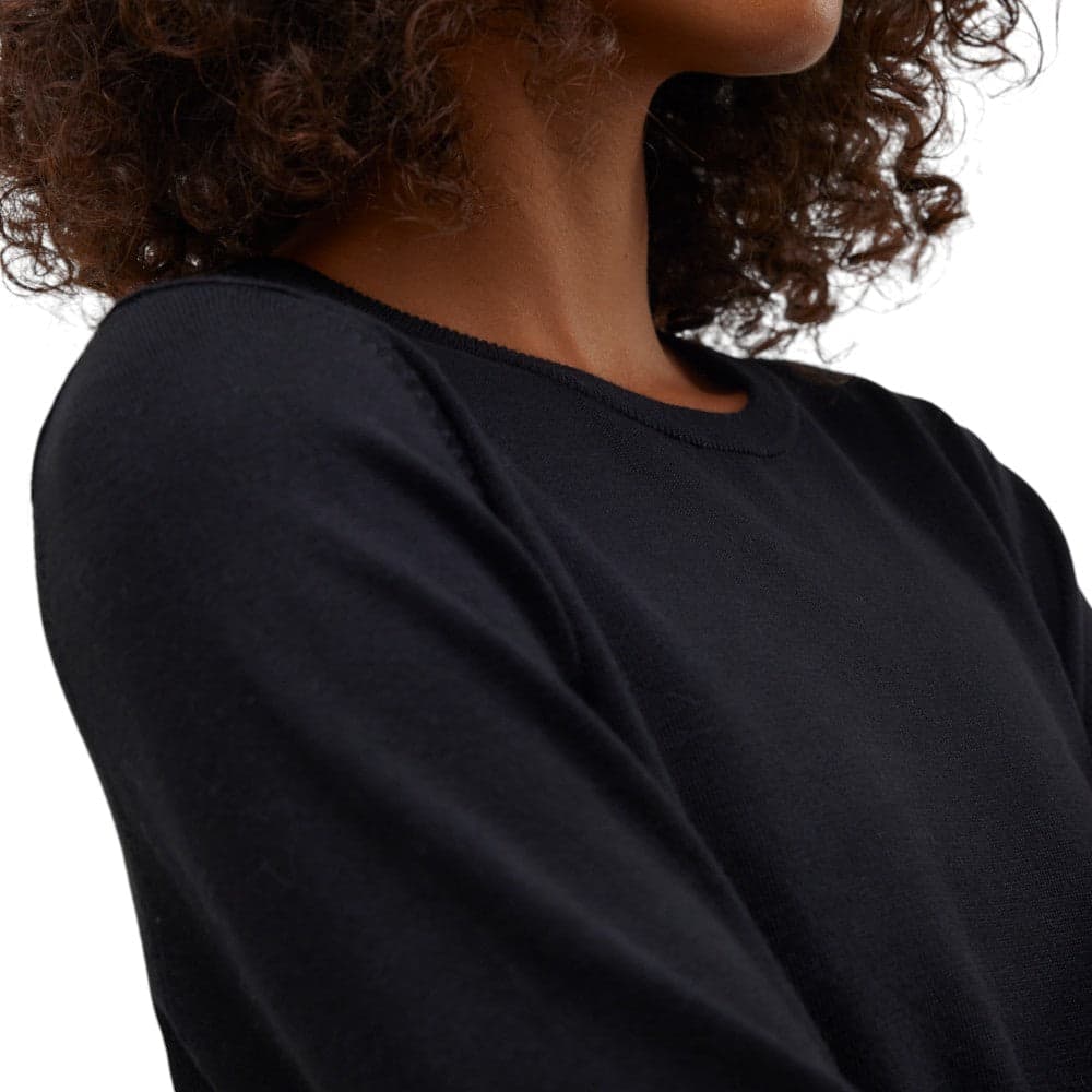 Vero Moda pullover nero leggero Silje 10320454 in Maglioni Prodotti di Classe - Nocera Superiore, commercioVirtuoso.it
