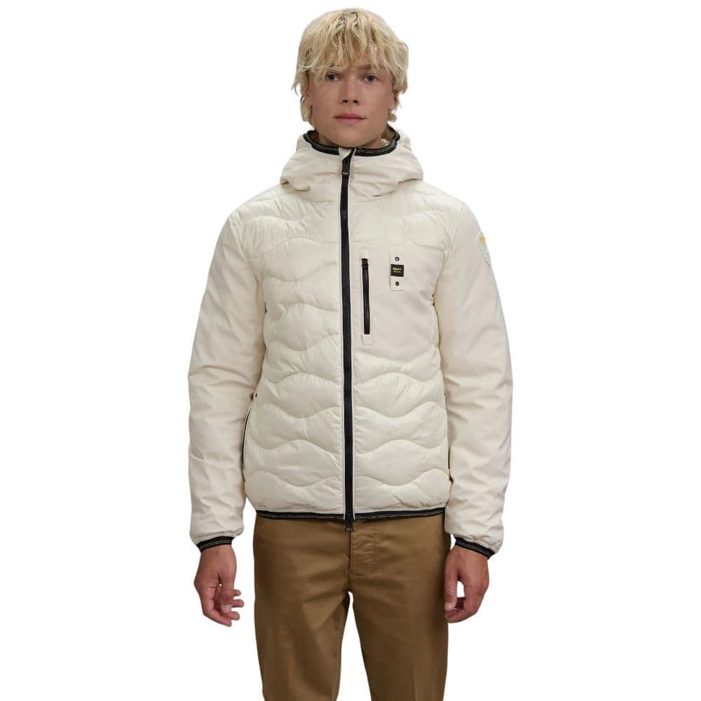 Blauer piumino bianco in piuma Albert 25WBLUC08078 in Gilet Prodotti di Classe - Nocera Superiore, commercioVirtuoso.it