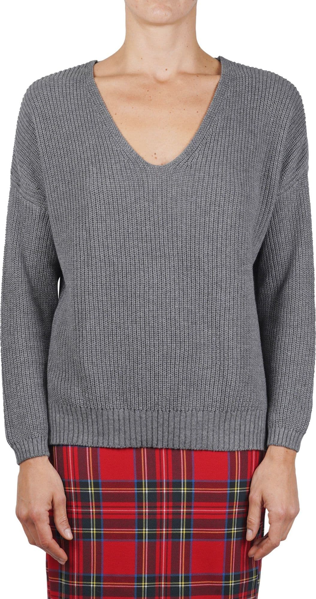 LA FEMME BLANCHE La Femme Blanche - Maglia - 461399 - Grigio da donna in Felpe senza cappuccio Drestige - Casamassima, commercioVirtuoso.it