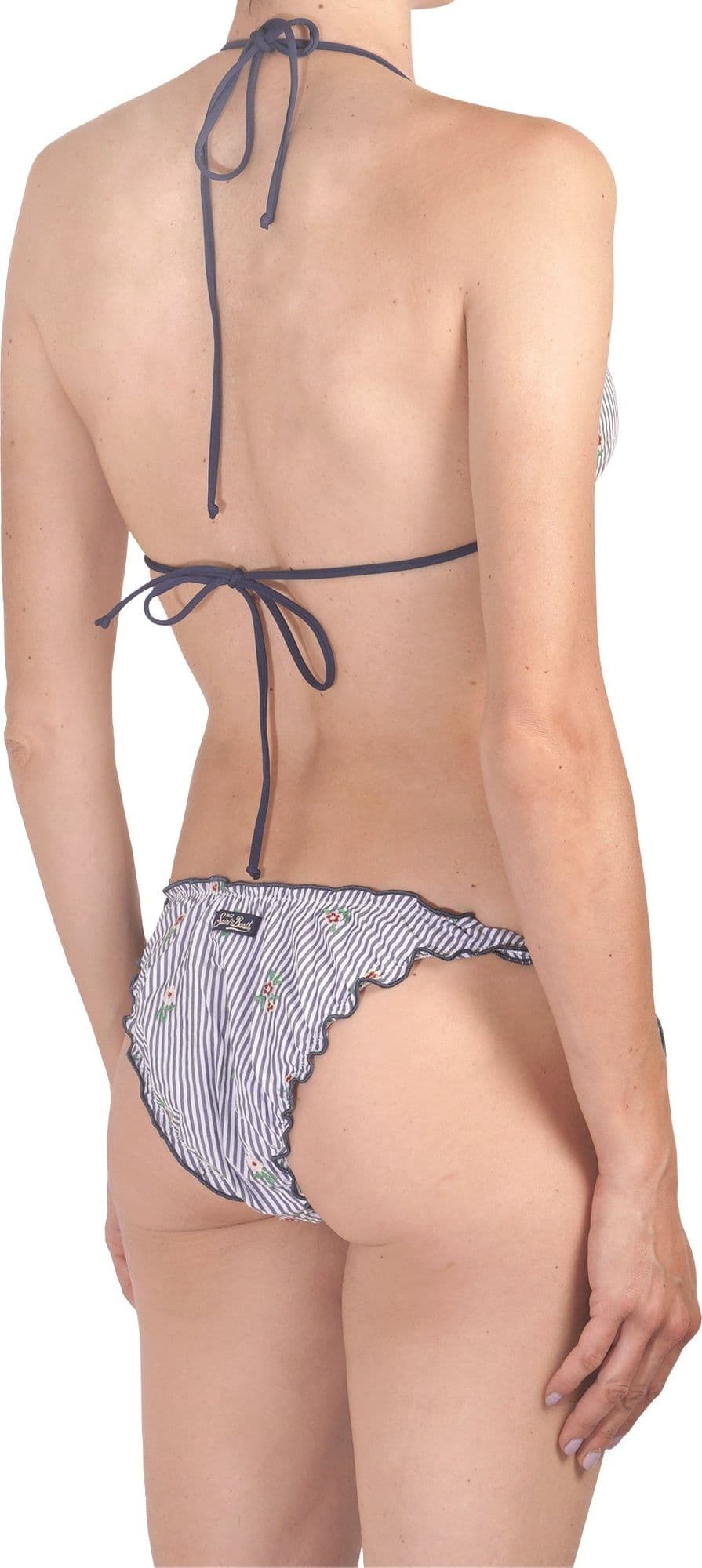 MC2 SAINT BARTH MC2 Saint Barth - Bikini - 451552 - Blu/Bianco da donna in Reggiseni Drestige - Casamassima, commercioVirtuoso.it