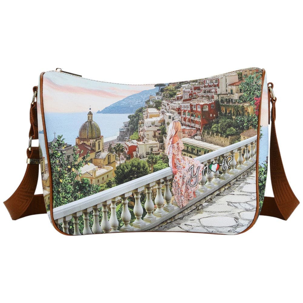 YNot borsa a tracolla shoulder bag stampa Drimming Coast YES370S5
