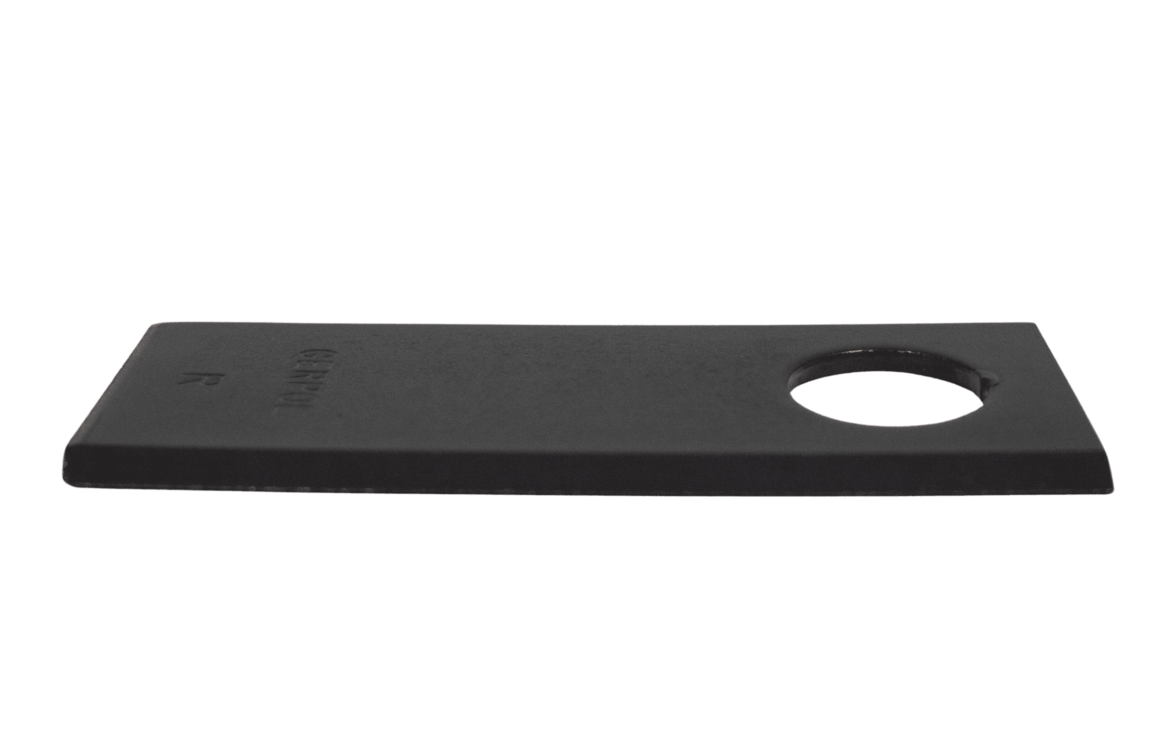 Coltello trinciapaglia con foro Ø 18mm lunghezza 173mm larghezza 50mm in Coltelli da Chef GardenStore - Novellara, commercioVirtuoso.it