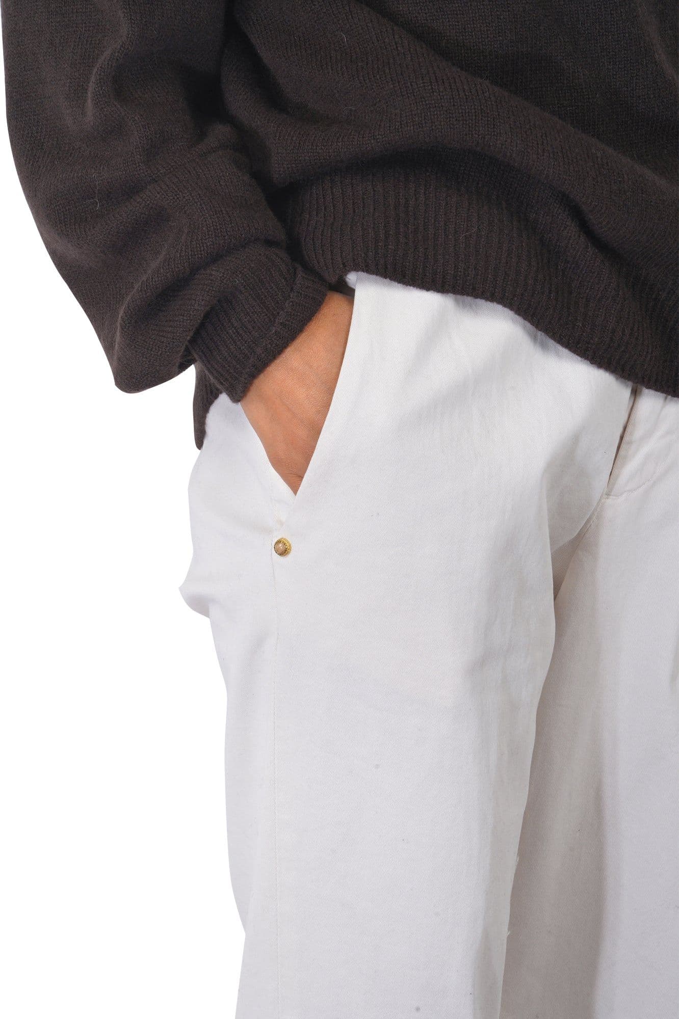 WHITE SAND White Sand - Pantalone - 460104 - Burro da donna in Pantaloni Drestige - Casamassima, commercioVirtuoso.it
