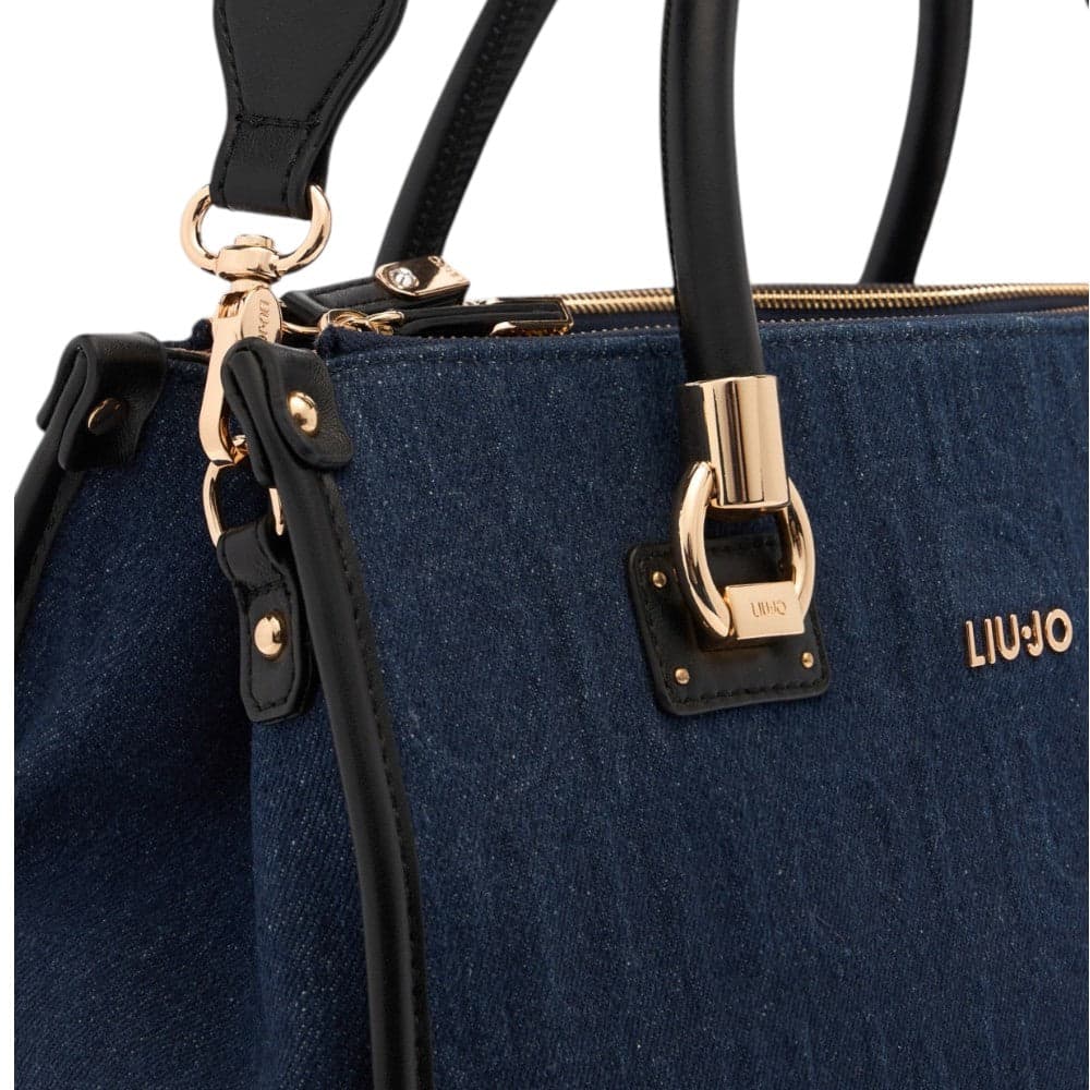 Liu Jo borsa satchel in denim AF5008D0001-94024 in Borse a spalla Prodotti di Classe - Nocera Superiore, commercioVirtuoso.it