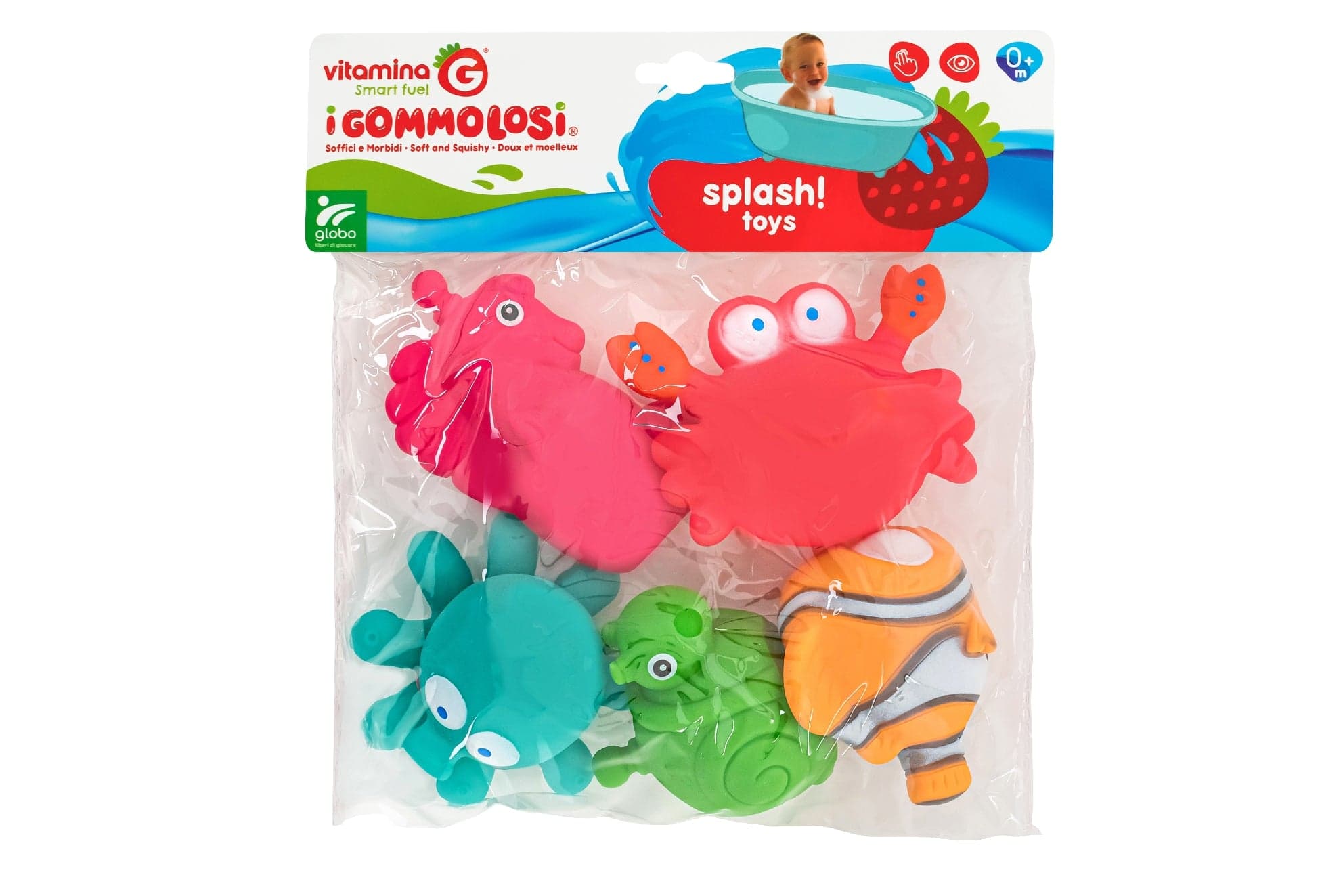 Gommolosi Animali Marini 5PZ in Animali Save The Money - Rimini, commercioVirtuoso.it