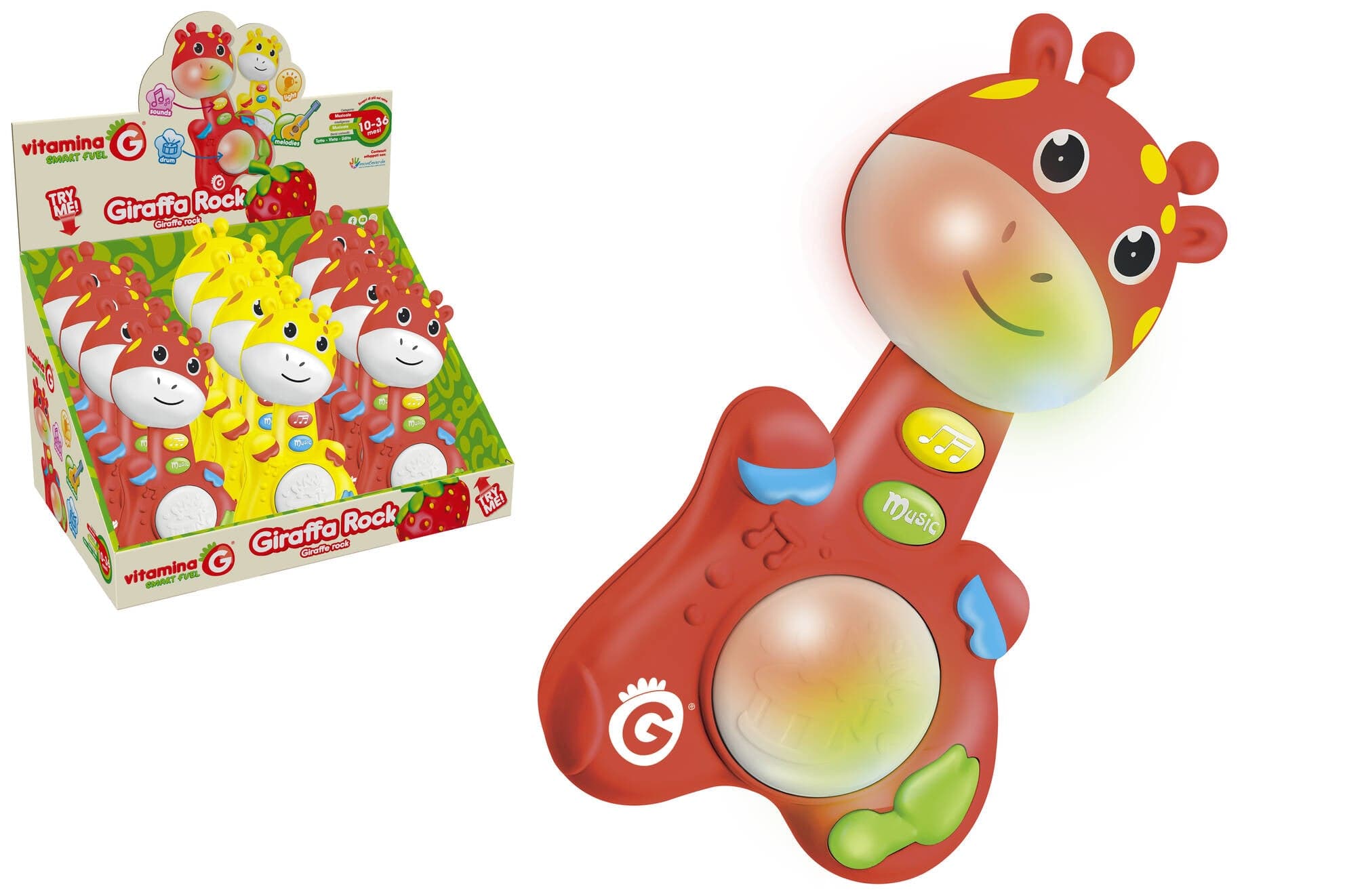 Giraffa Musicale 2 Colori in Giochi musicali Save The Money - Rimini, commercioVirtuoso.it