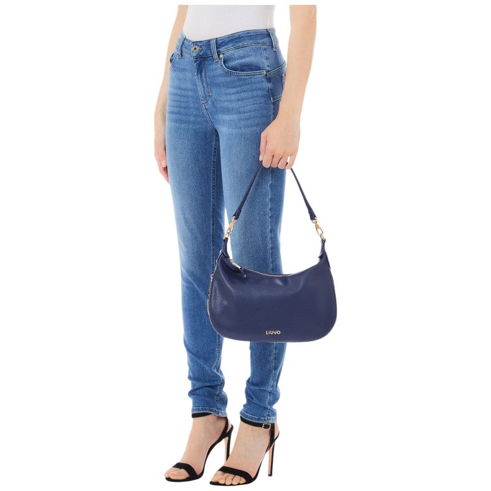 Liu Jo borsa a spalla dress blu hobo media linea Kaliska AA5133E0054 Borse Liu Jo