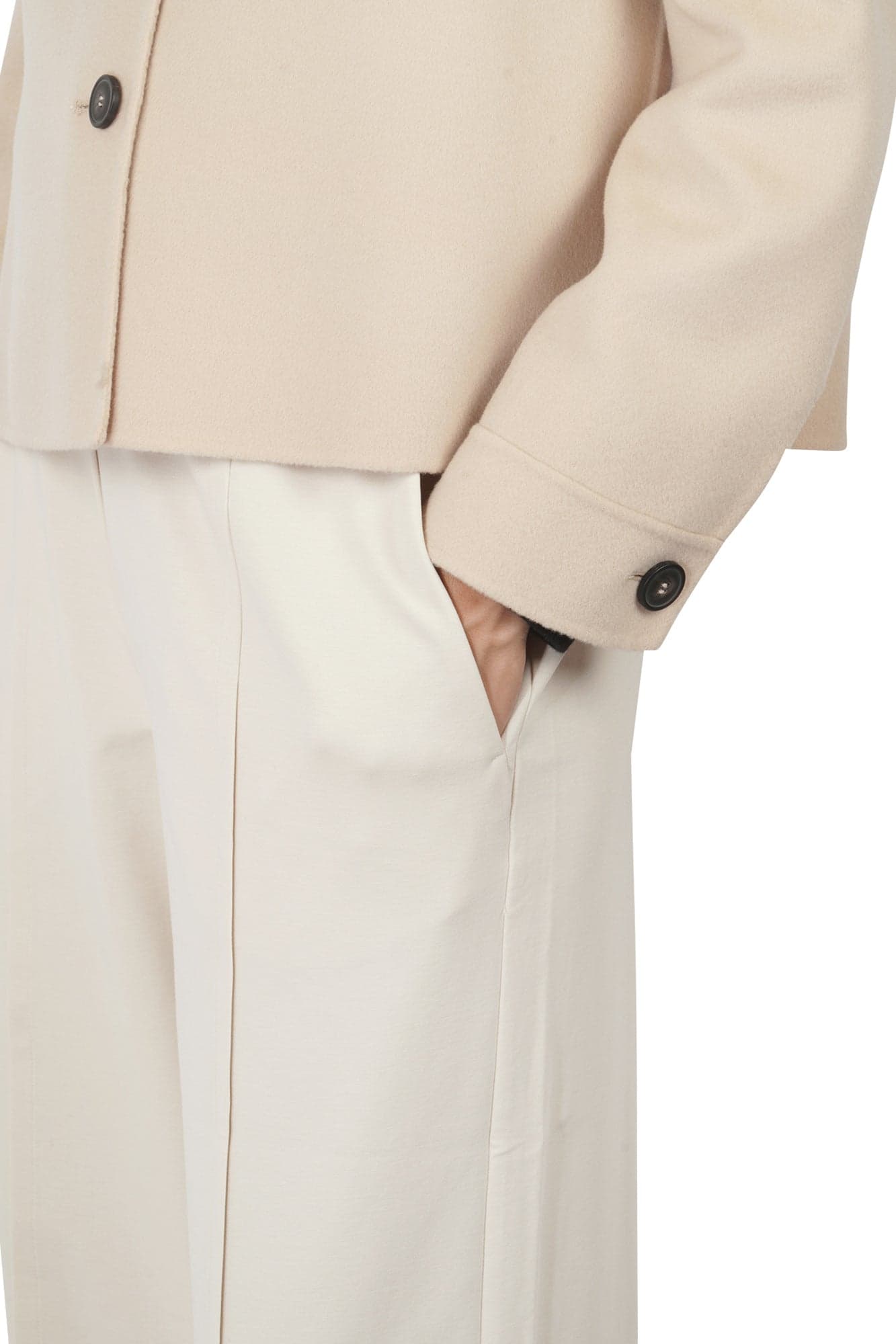 WEEKEND MAXMARA Weekend MaxMara - Pantalone - 460894 - Sabbia da donna in Pantaloni Drestige - Casamassima, commercioVirtuoso.it