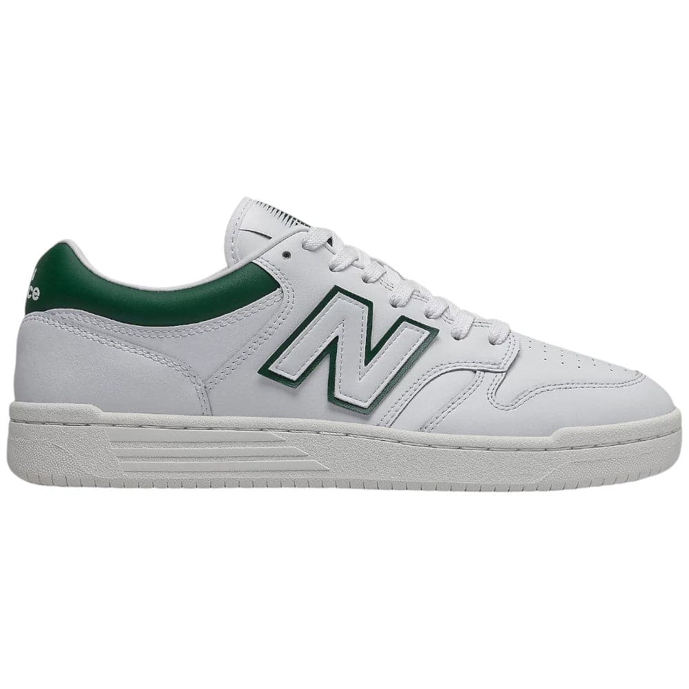 New Balance 480 scarpe bianche verdi BB480LGT Sneakers New Balance