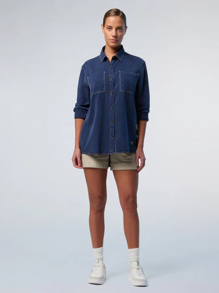 North Sails camicia Donna in Bluse e camicie Broadway Red - Barletta, commercioVirtuoso.it