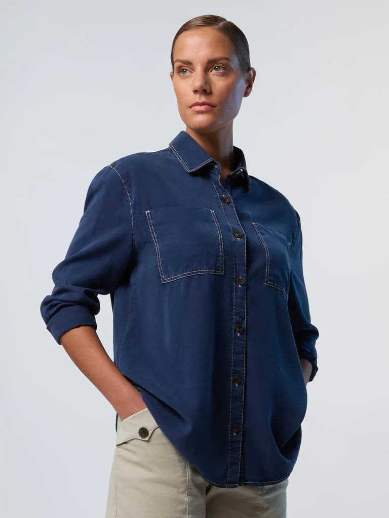 North Sails camicia Donna in Bluse e camicie Broadway Red - Barletta, commercioVirtuoso.it