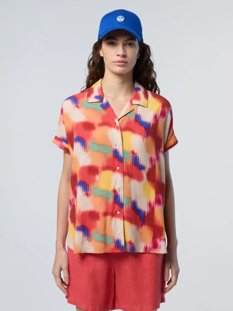 North Sails camicia donna in Bluse e camicie Broadway Red - Barletta, commercioVirtuoso.it