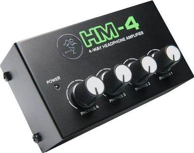 Amplificatore cuffie mackie hm 4 channel nero - 0663961054064