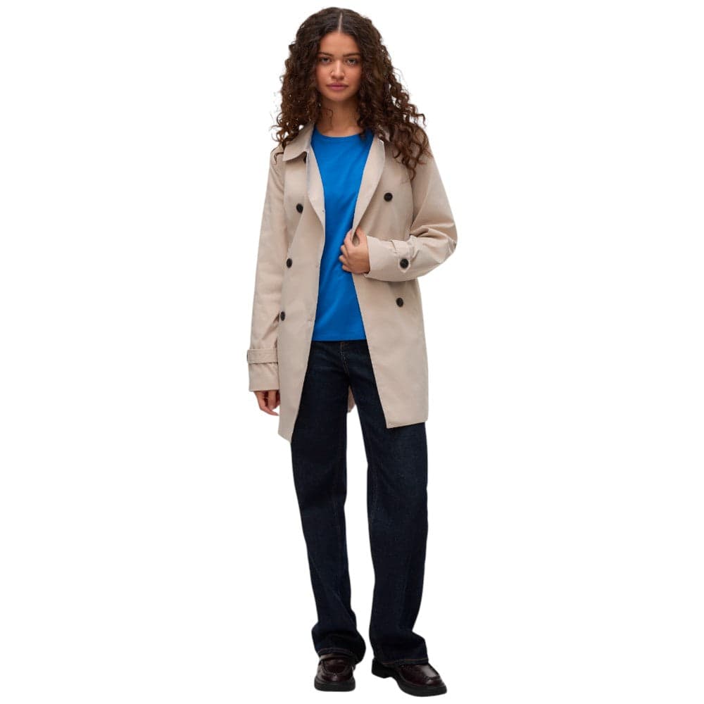 Vero moda trench beige Chelsea Olivia 10329343 Giubbini Vero Moda