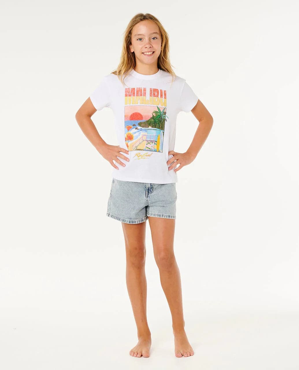 T-Shirt Rip Curl Bambina Hayley O Relaxed in T-shirt Snotshop - Roma, commercioVirtuoso.it