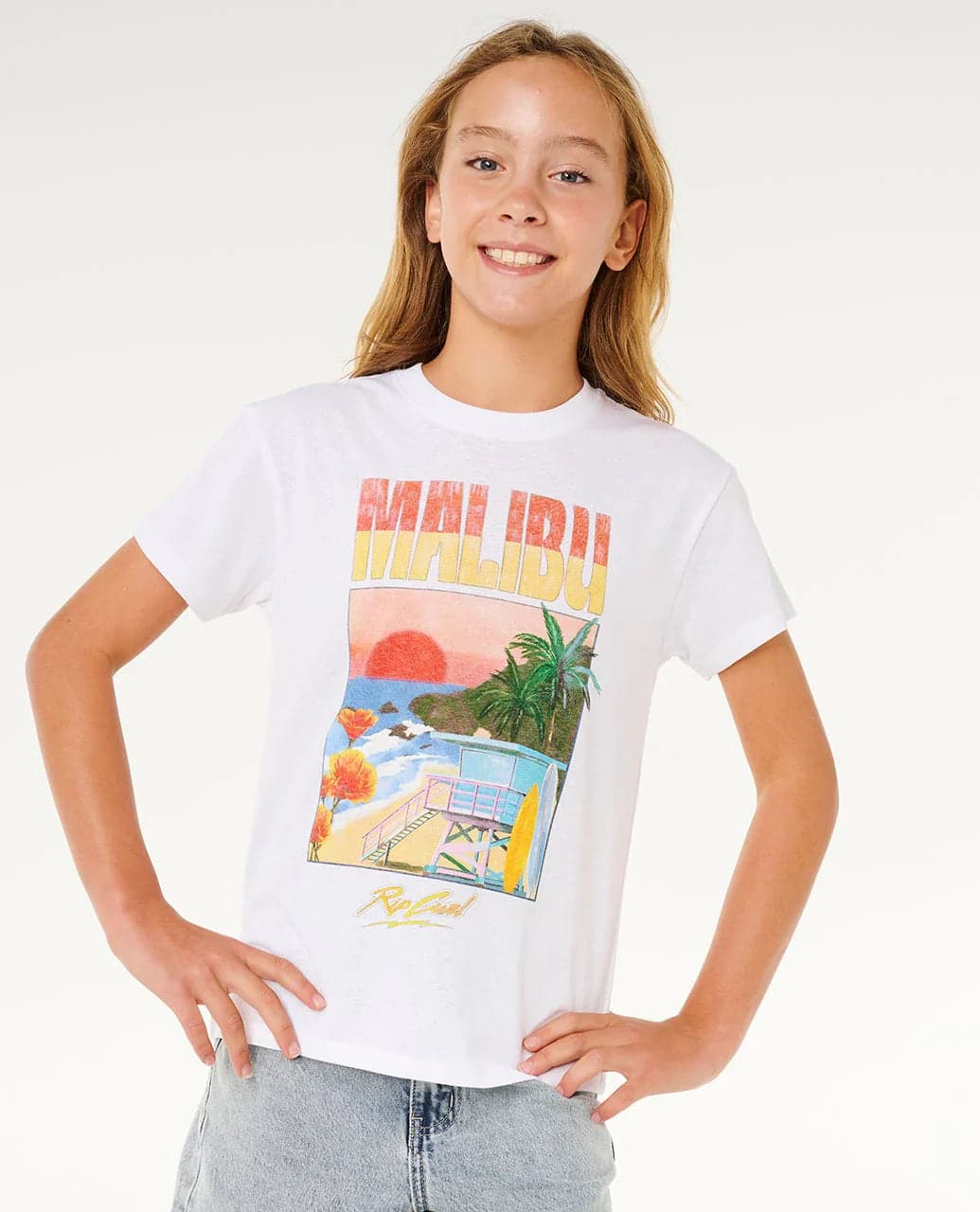 T-Shirt Rip Curl Bambina Hayley O Relaxed in T-shirt Snotshop - Roma, commercioVirtuoso.it