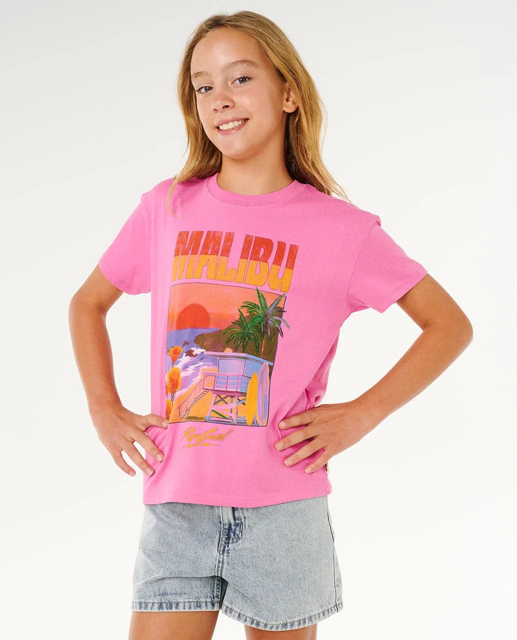 T-Shirt Rip Curl Bambina Hayley O Relaxed in T-shirt Snotshop - Roma, commercioVirtuoso.it