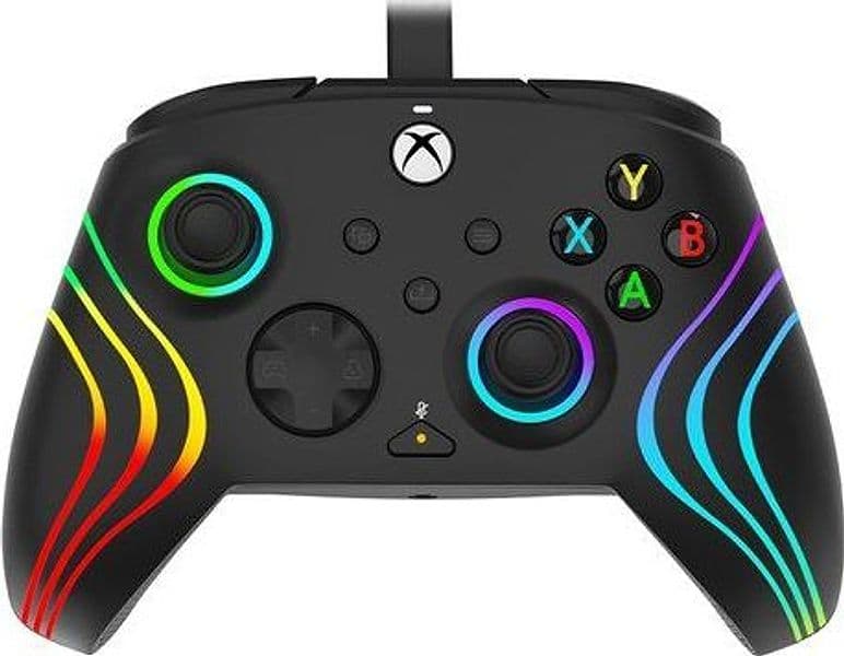 Pdp afterglow wave nero usb gamepad pc, xbox one, xbox series s, xbox series x - 049 024