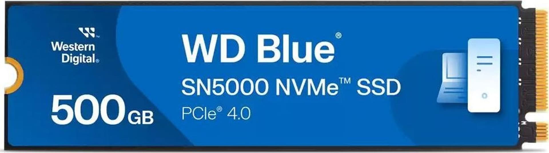Wd blue 500gb ssd sn5000 m.2 pcie 4.0 - WDS500G4B0E