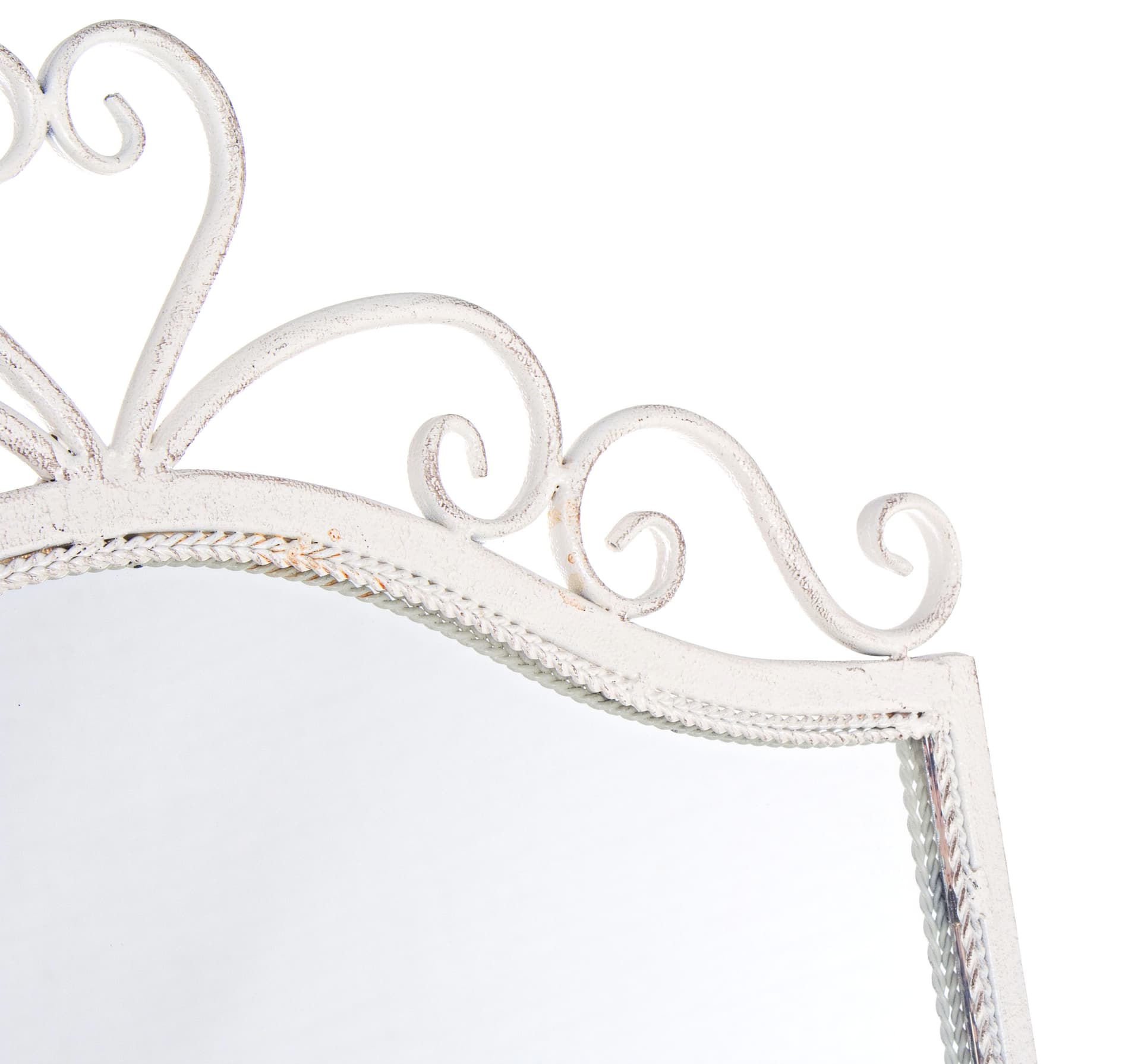 Specchio in acciaio "Emily" h 51x50x165 cm in Specchi da parete Decor Space - Altamura, commercioVirtuoso.it