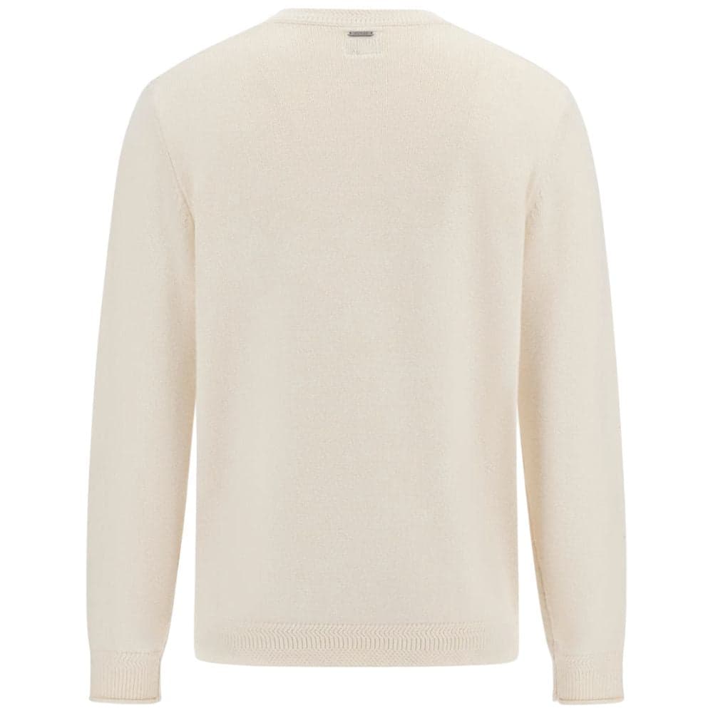 Guess pullover panna logo 3 D a sbalzo M5BR35 Z2ZK2 G1CV in Maglioni Prodotti di Classe - Nocera Superiore, commercioVirtuoso.it