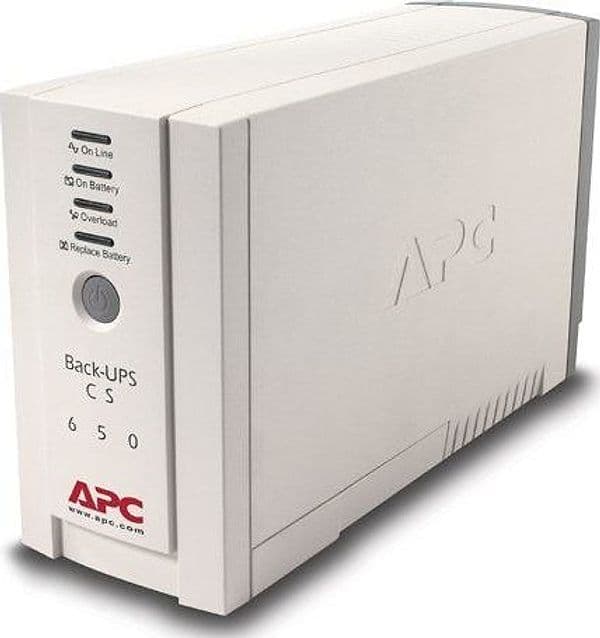 Apc back-ups gruppo di continuità (ups) standby (offline) 0,65 kva 400 w 4 presa(e) ac - BK650EI