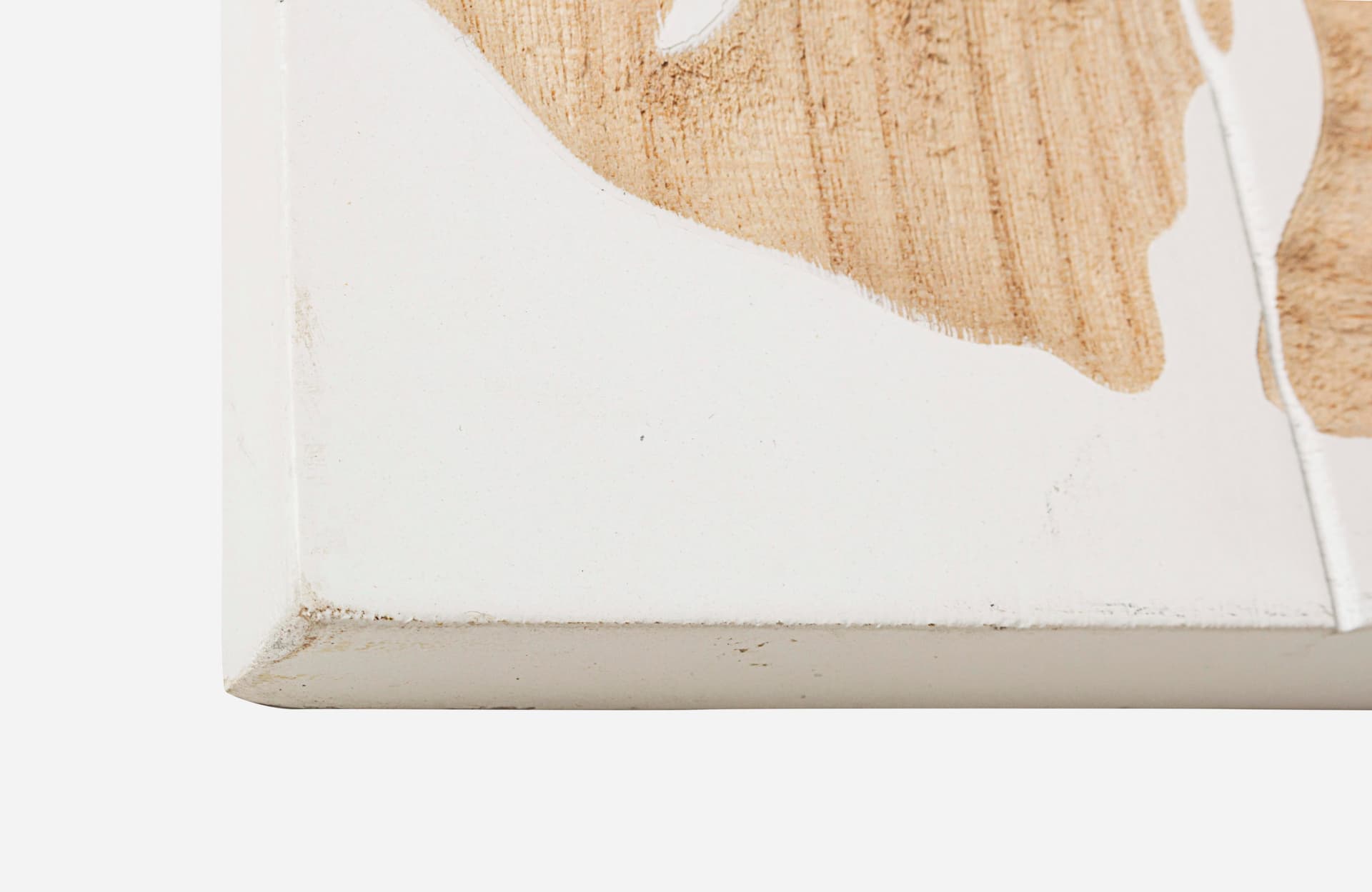 Specchio con cornice in paulonia "Folium" h 54a - 2b - 76 cm in Specchi da parete Decor Space - Altamura, commercioVirtuoso.it