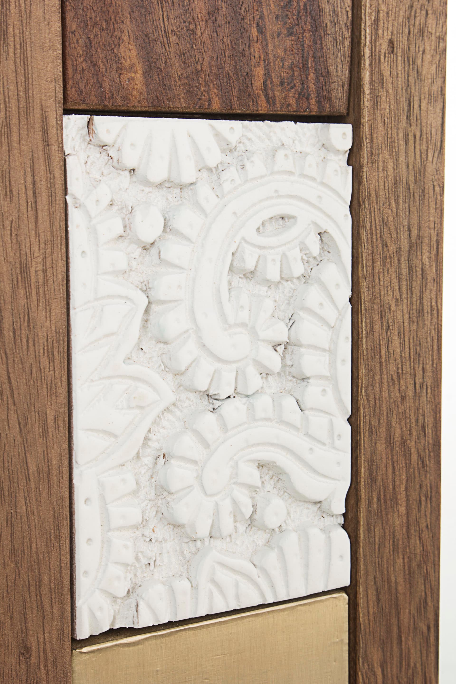 Specchio con cornice in legno "Dhaval" h 100a - 4b - 70 cm in Specchi da parete Decor Space - Altamura, commercioVirtuoso.it