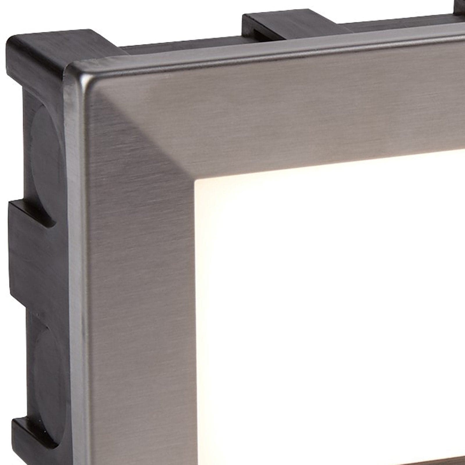 Faretto Calpestabile Esterno Ankle Acciaio Argento Plastiche Led 3,3W 4000K in Luci per sentieri LuceArt - Montecorvino Pugliano, commercioVirtuoso.it