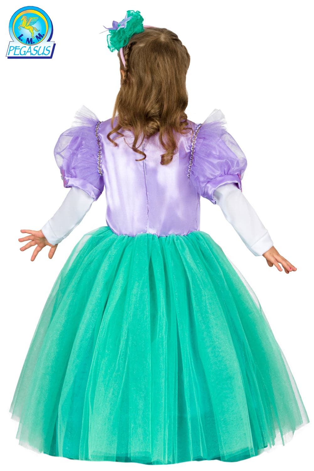 COSTUME CARNEVALE PRINCIPESSA SIRENA - PEGASUS 0766 in Bambini Falco Biancheria - Parete, commercioVirtuoso.it