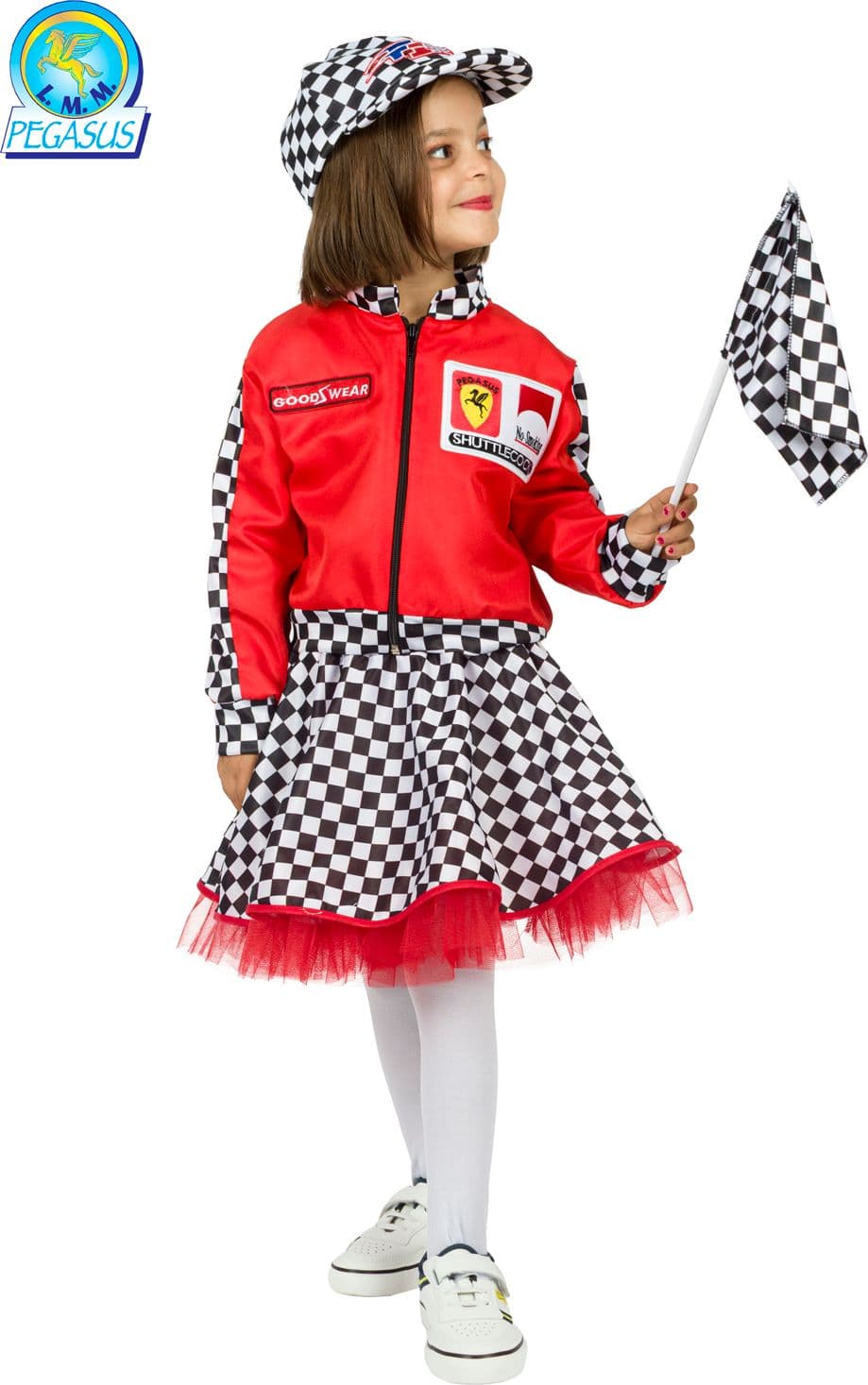 Racer girl baby in Ride-On Falco Biancheria - Parete, commercioVirtuoso.it