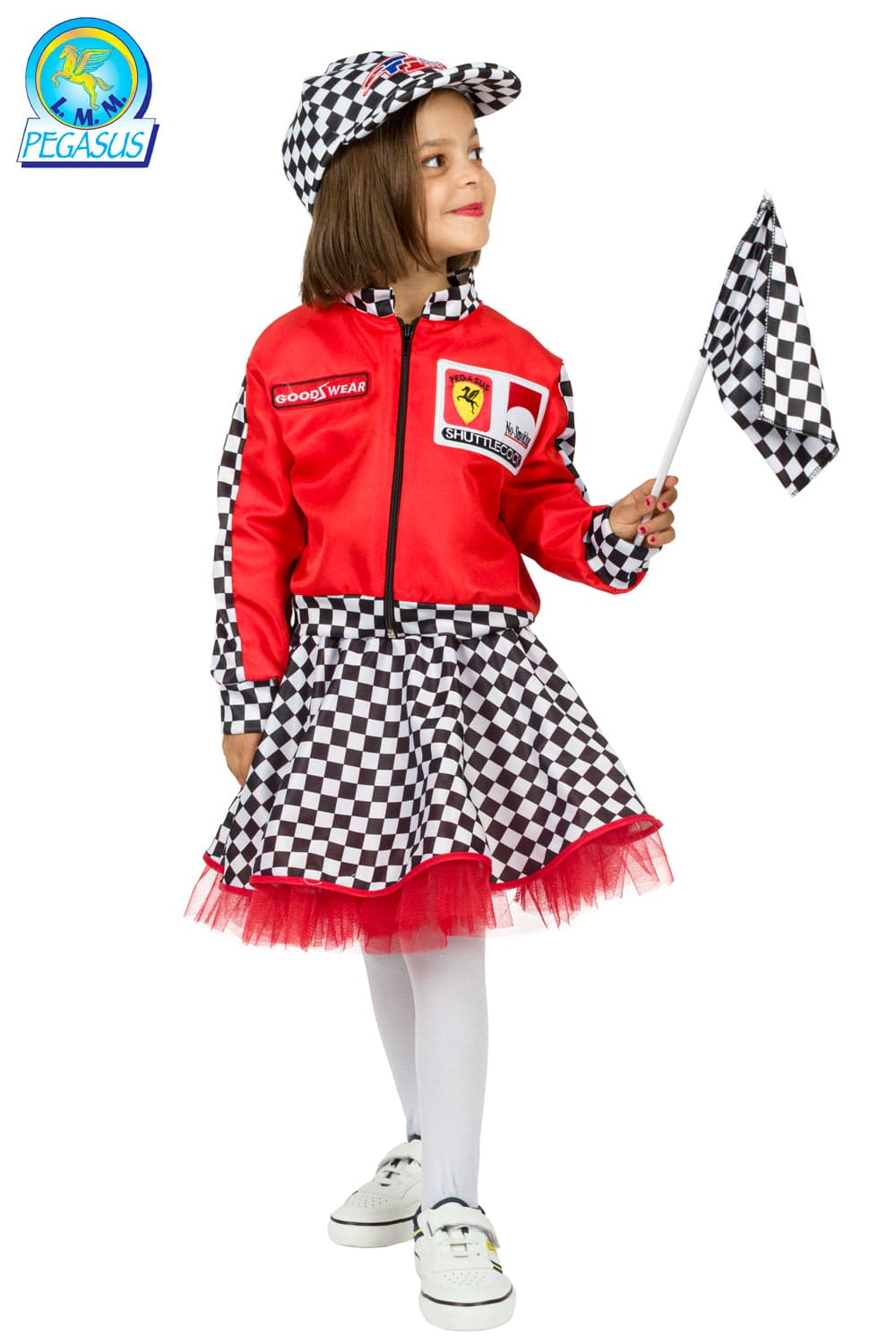 Racer girl baby in Ride-On Falco Biancheria - Parete, commercioVirtuoso.it